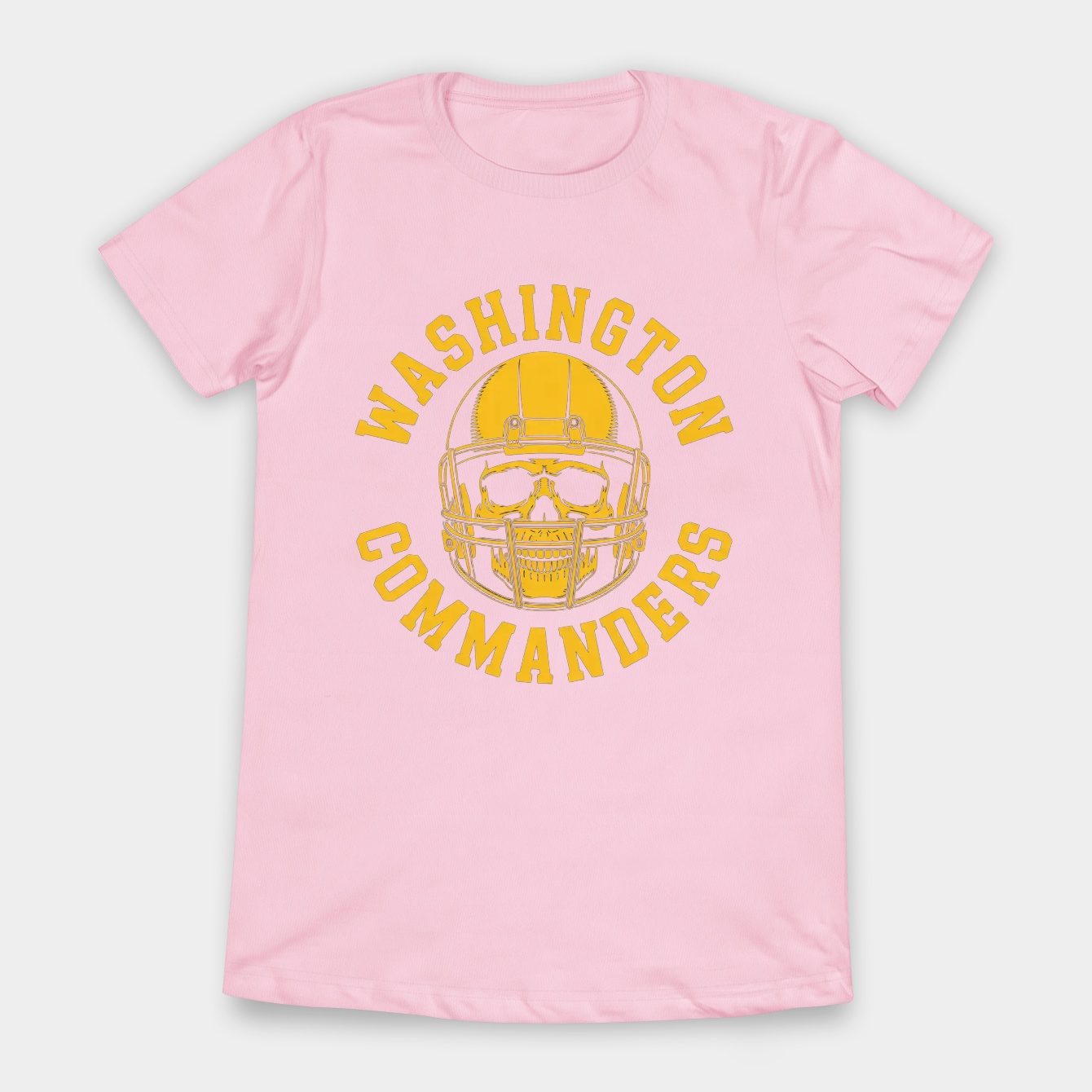 Washington Commanders Skull Women's T-Shirt