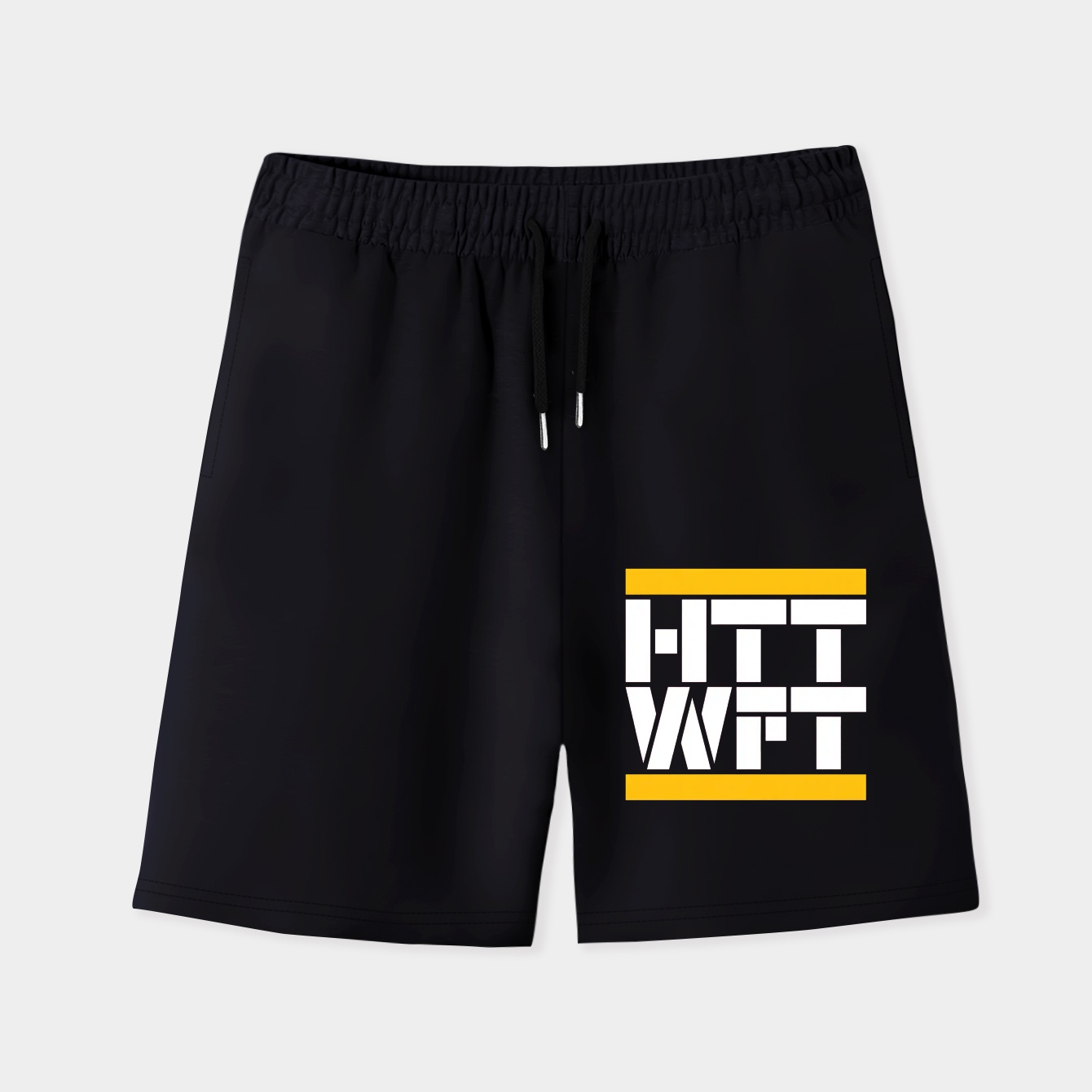 Run HTTWFT Burgundy Men's Quick-Dry Athletic Shorts