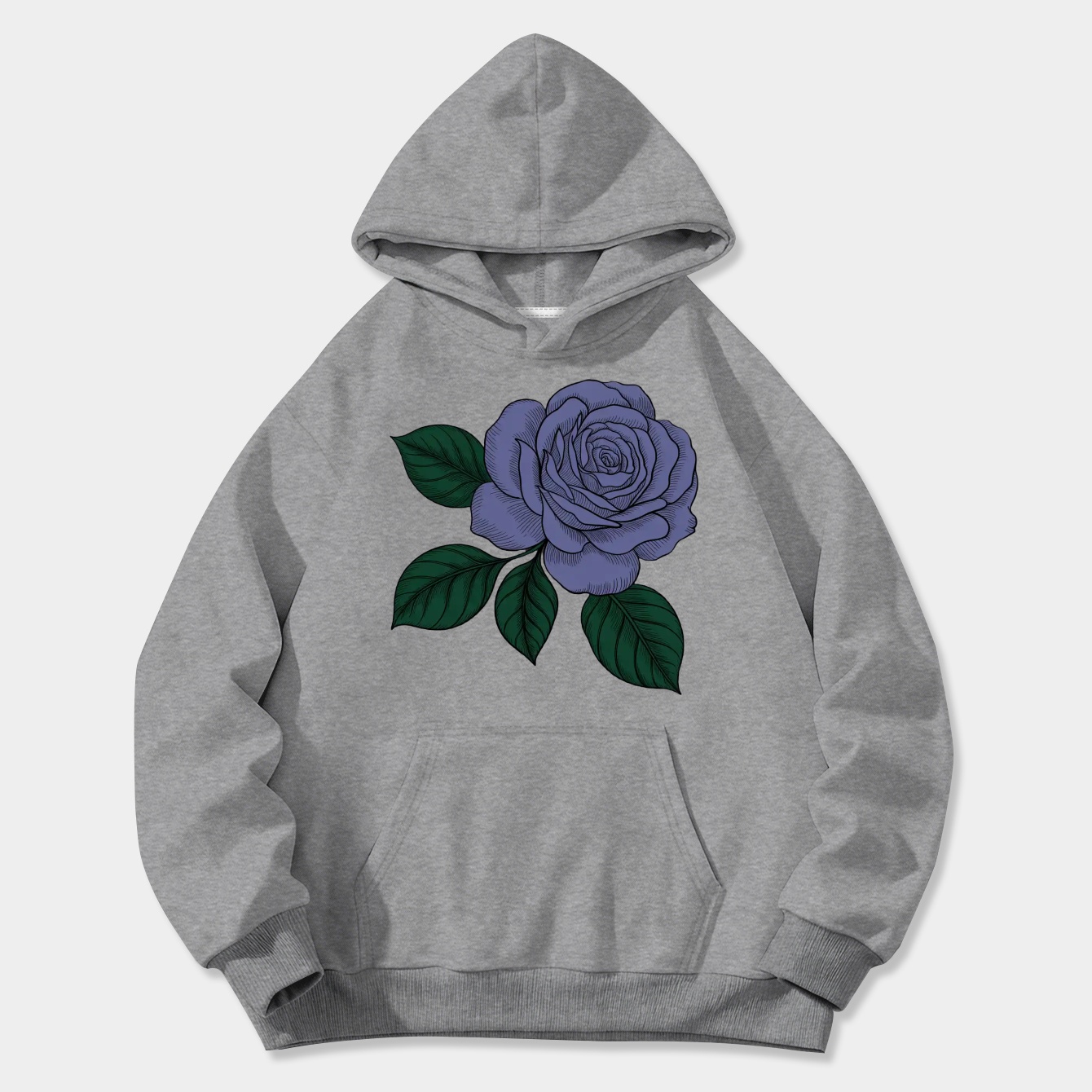 Corpse Bride Roses Women's Plus Size Hoodie