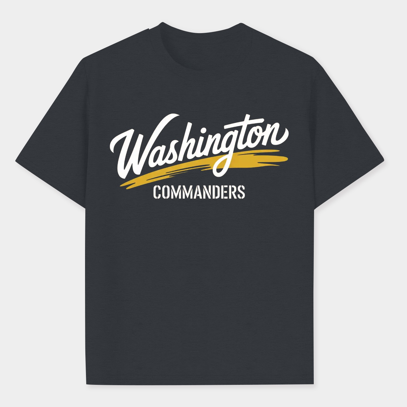 Sleek Commanders Script Men's Performance Athletic T-Shirt