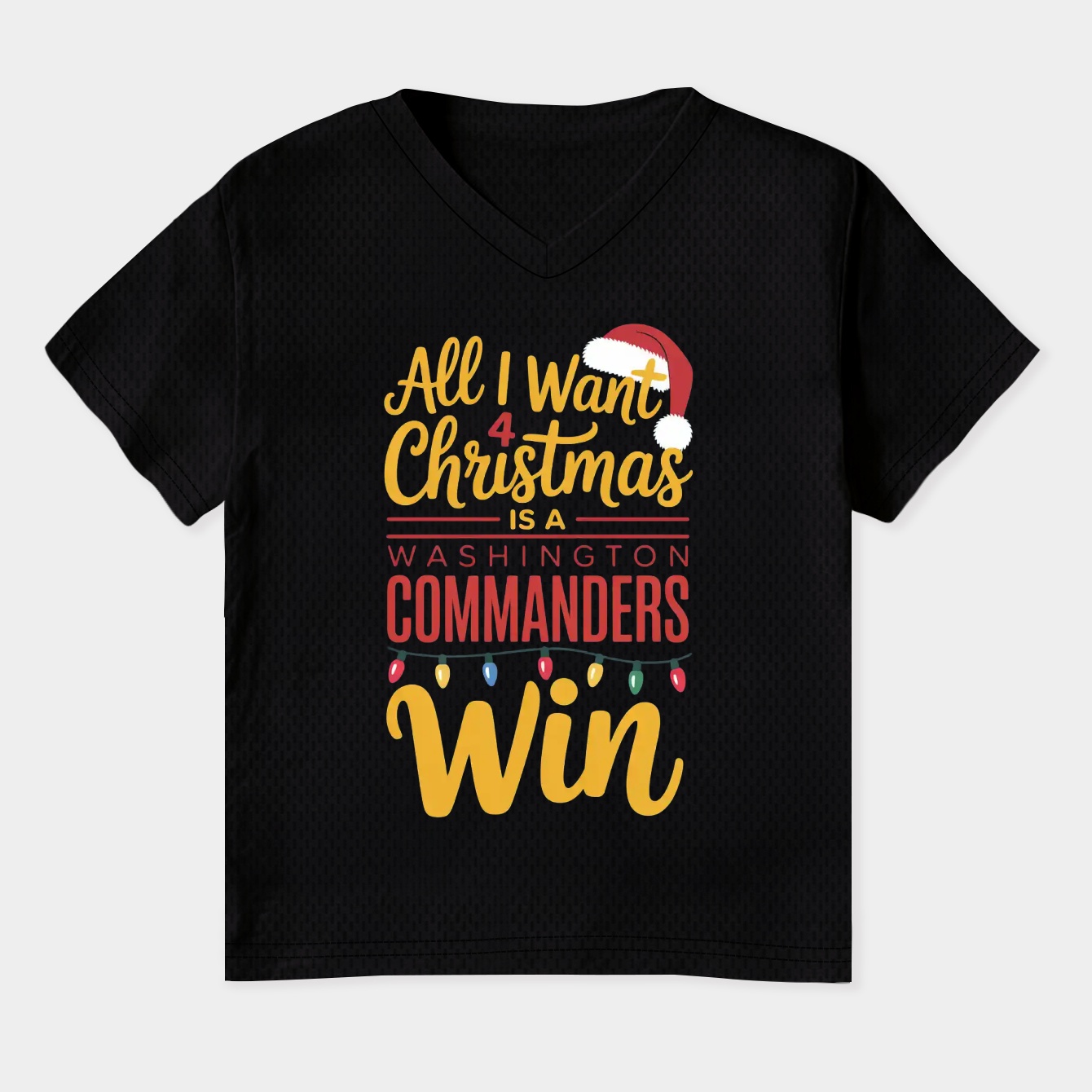 Commander Christmas Women's Plus Size V-Neck T-Shirt