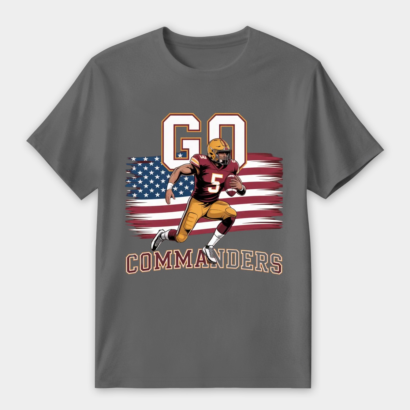 Go Commanders Women's Premium Soft T-Shirt