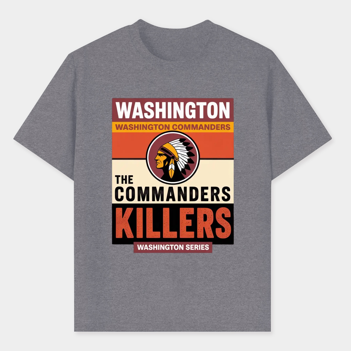 Commanders Killers Washington Series Men's T-Shirt