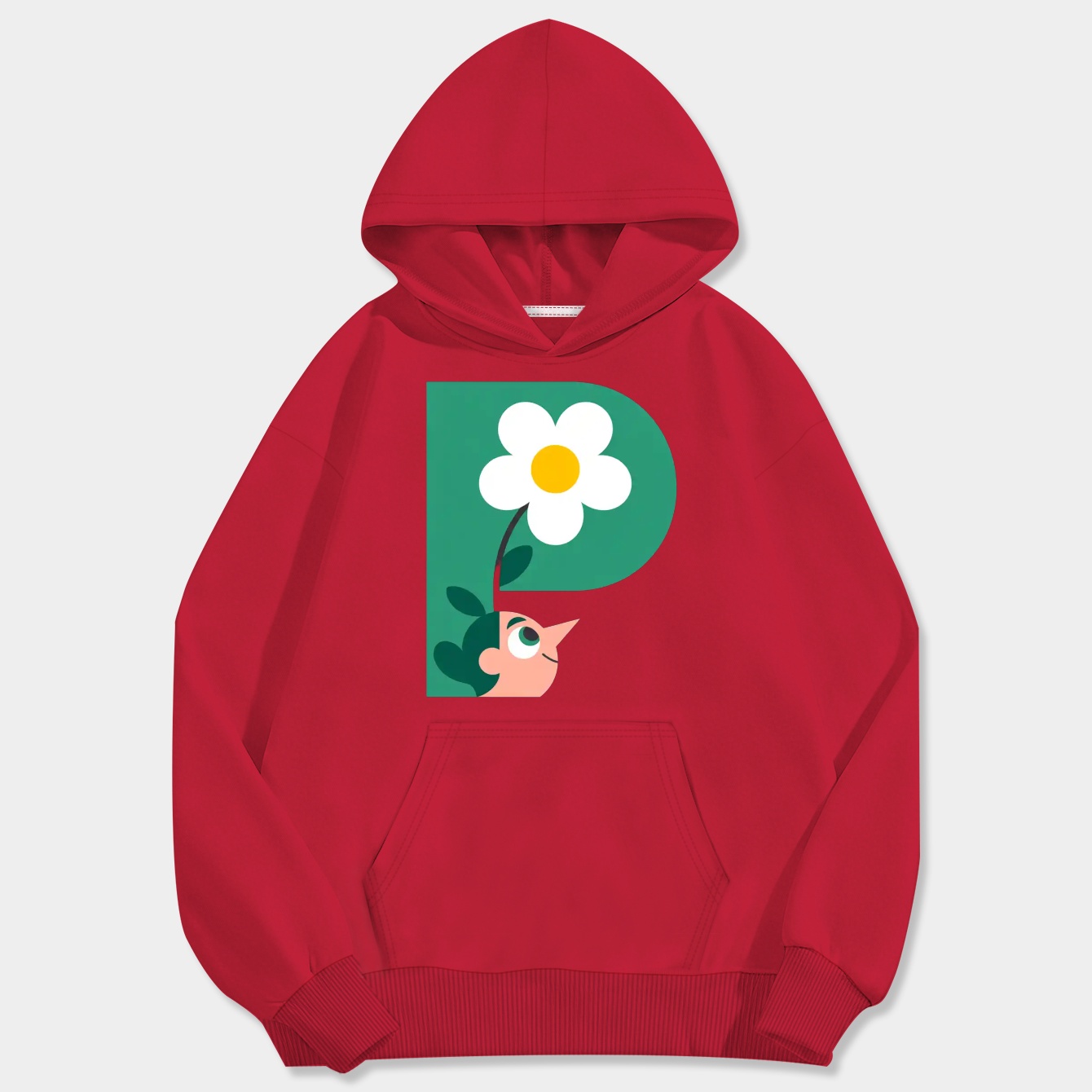 Pikmin Logo Men's Big & Tall Hoodie