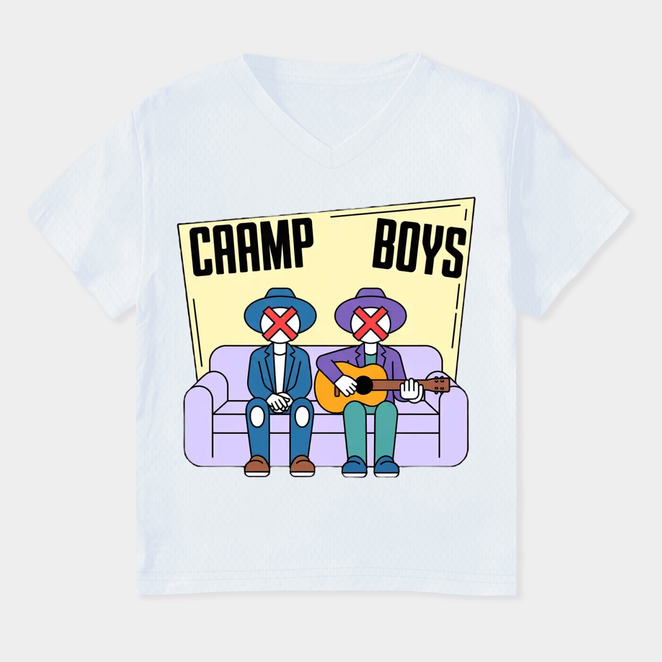 caamp boys Women's Plus Size V-Neck T-Shirt