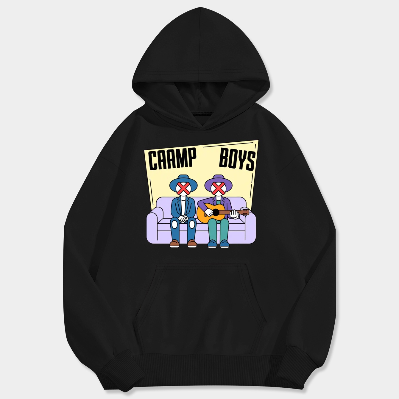 caamp boys Men's Big & Tall Hoodie