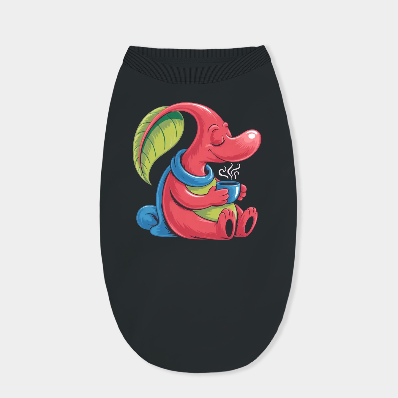 Cozy Creature with Tea Dog Shirt