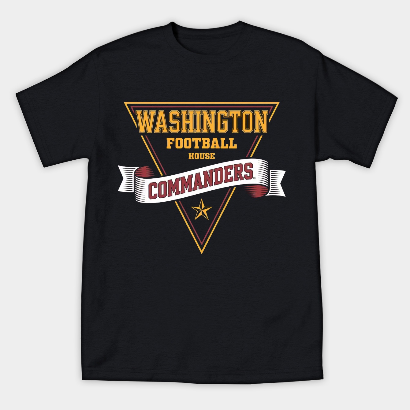 Retro Washington Commanders Women's Athletic Performance T-Shirt