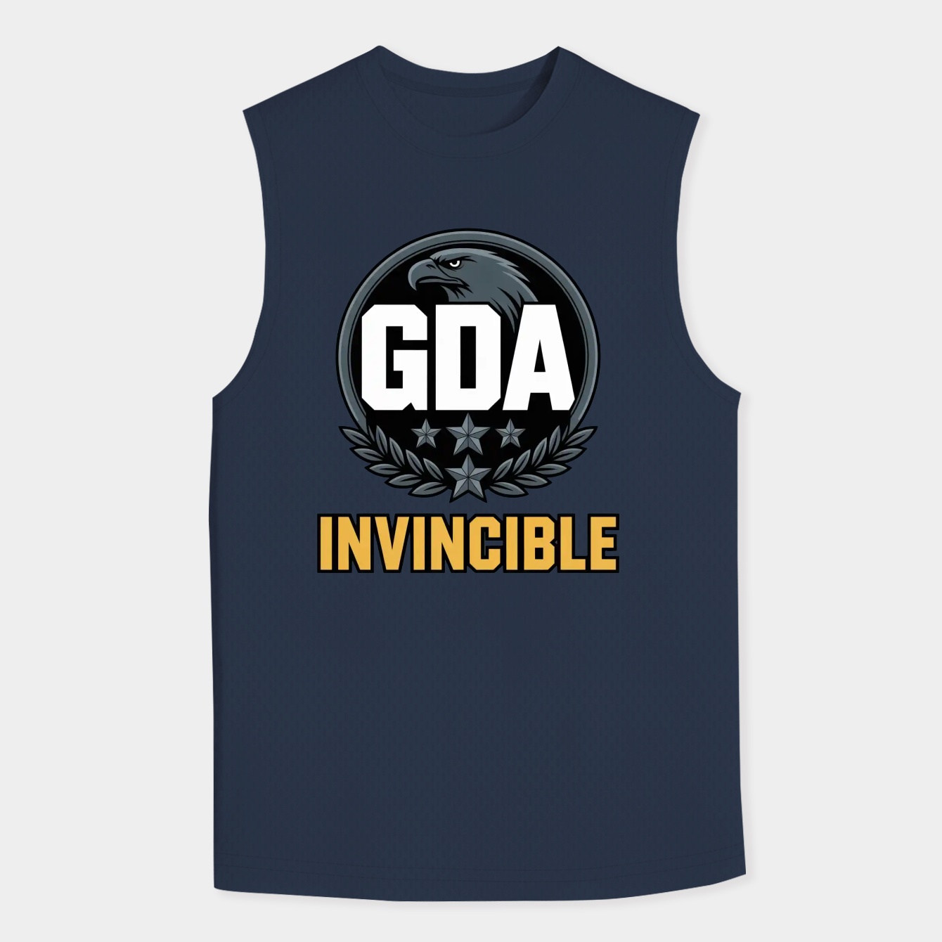 Invincible GDA Logo Men's Big & Tall Tank Top