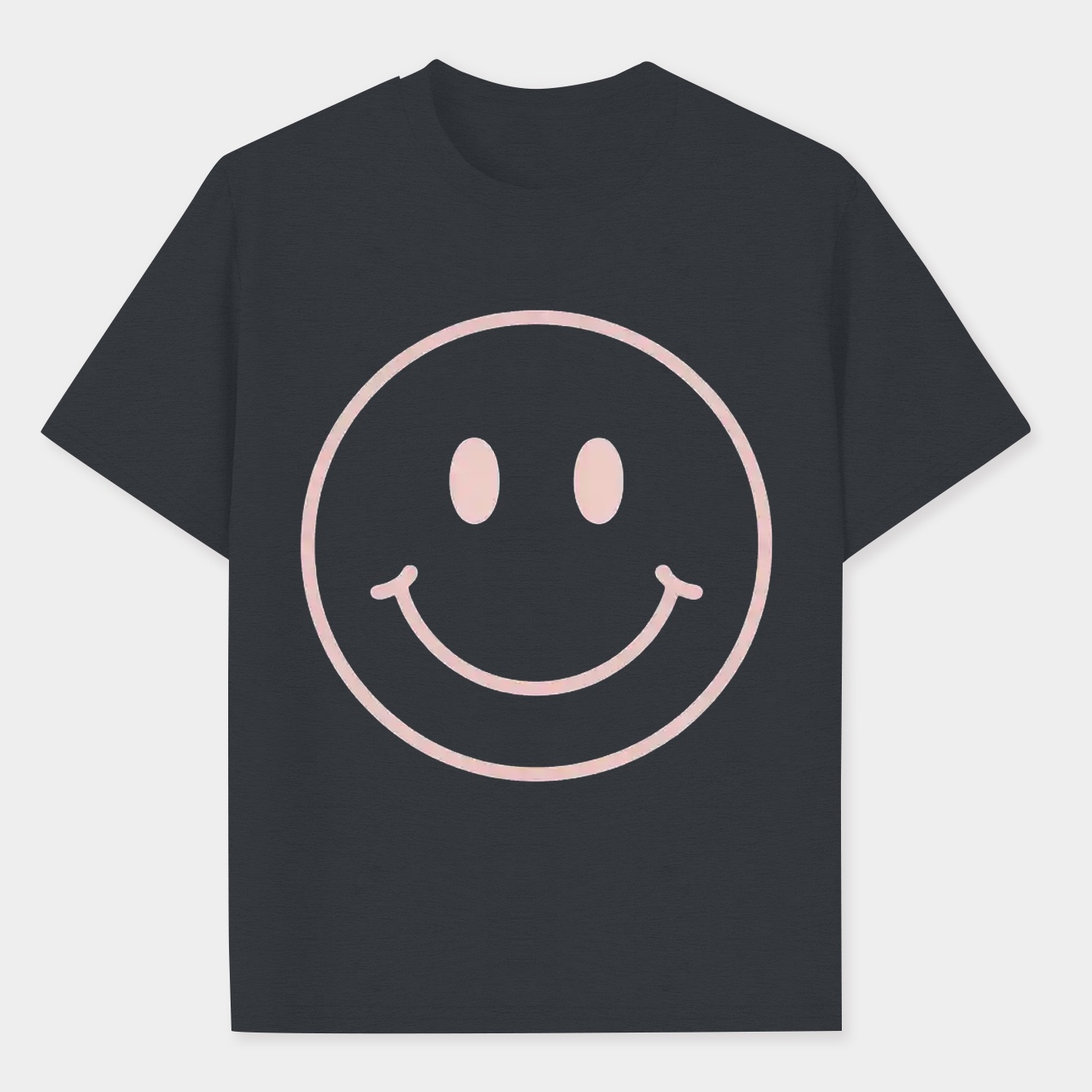 pink smiley face Men's Performance Athletic T-Shirt