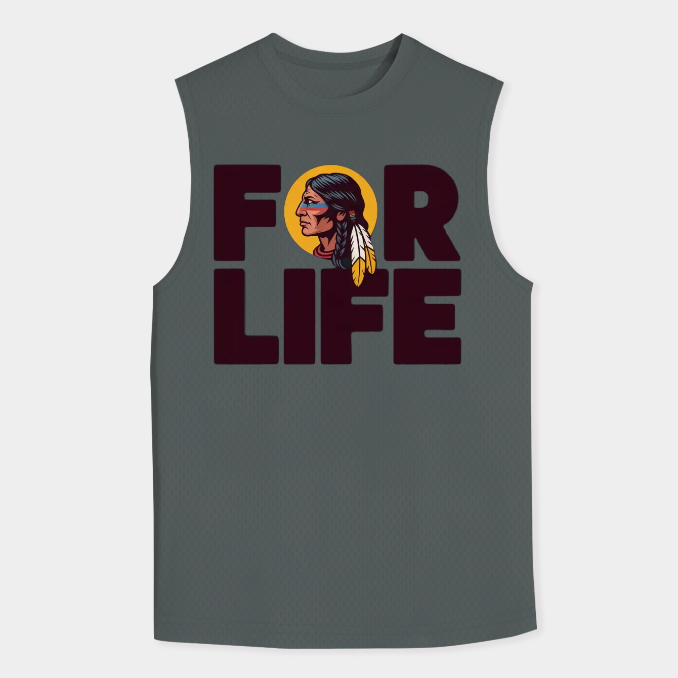 Washington Commanders For Life Men's Big & Tall Tank Top