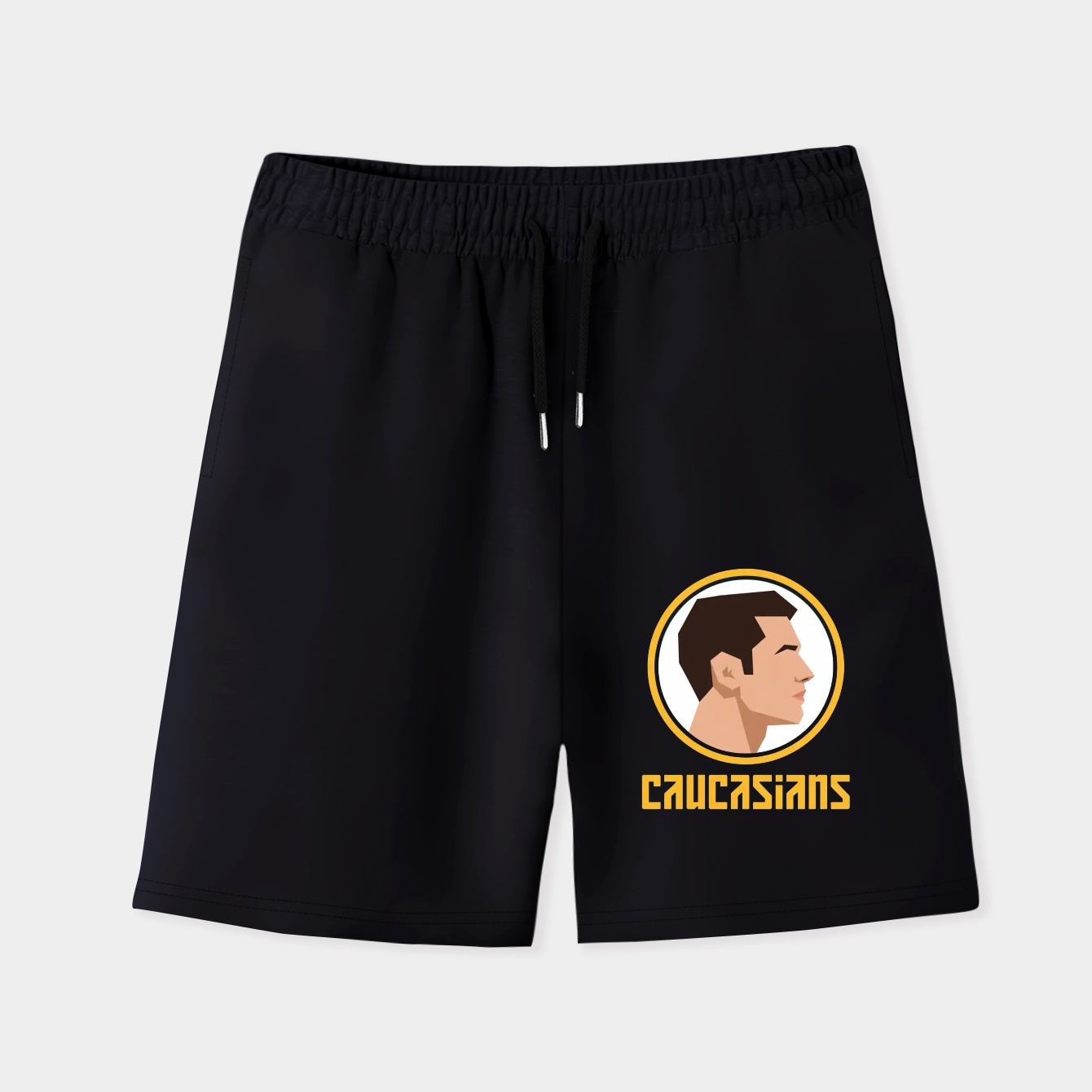Caucasians Men's Quick-Dry Athletic Shorts