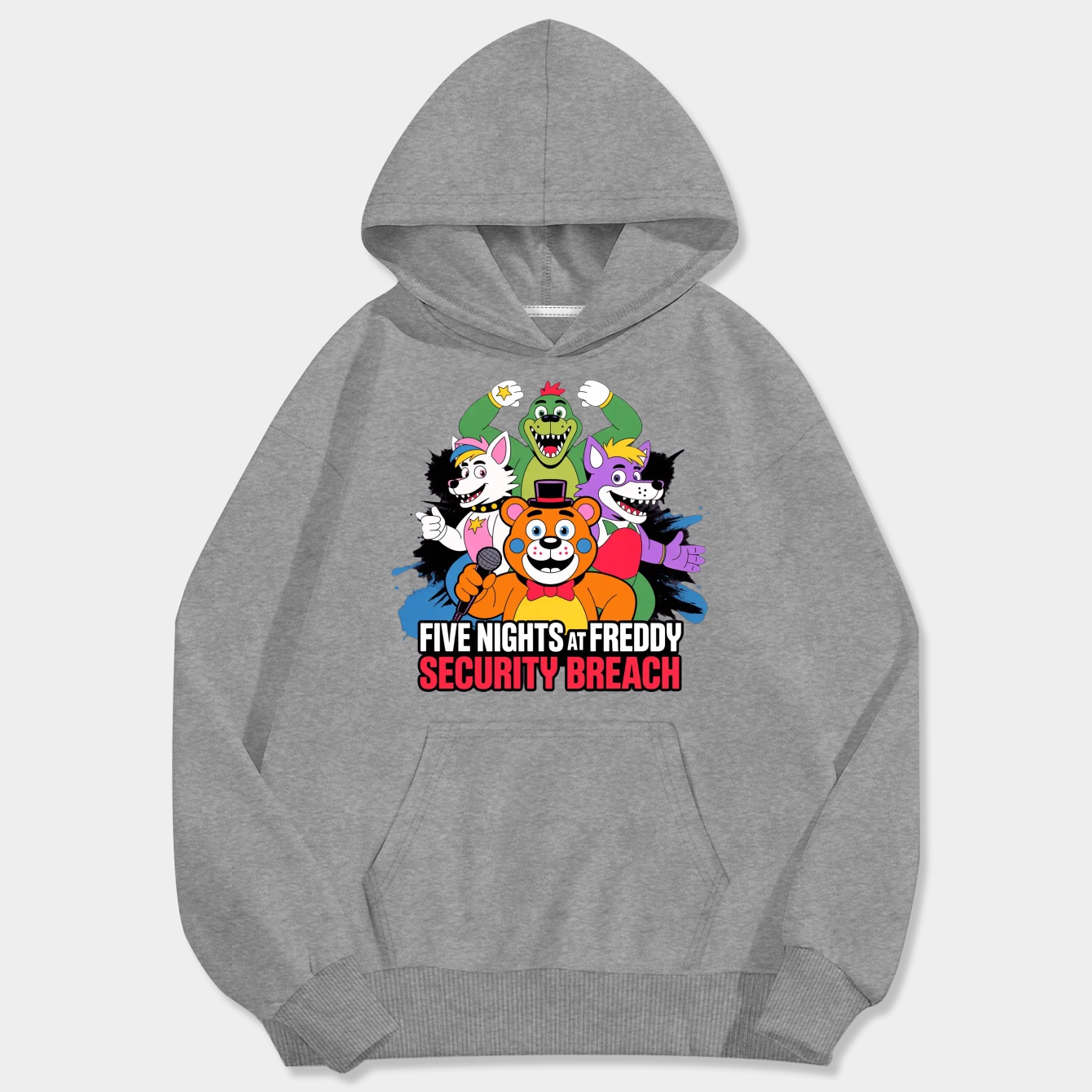 Security Breach Men's Big & Tall Hoodie