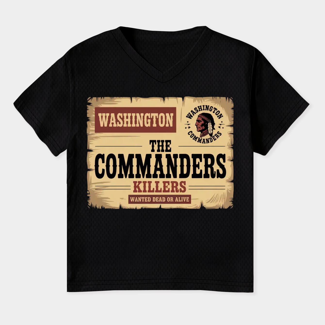Commanders Killers Vintage Women's Plus Size V-Neck T-Shirt