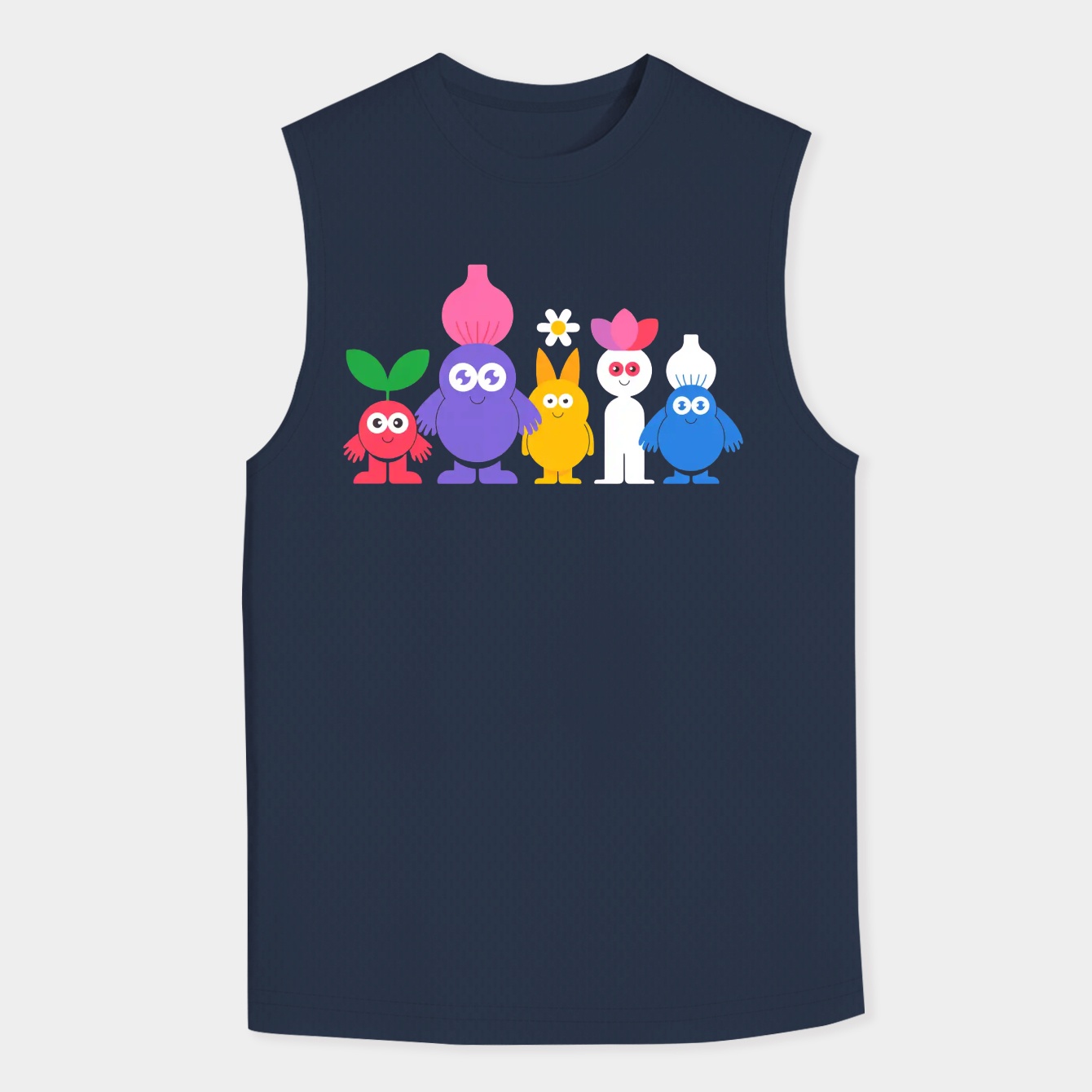 cute pikmin pattern Classic Men's Tank Top