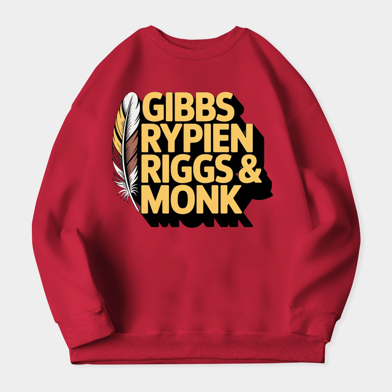 washington-commanders legends tribute Women's Crewneck Sweatshirt