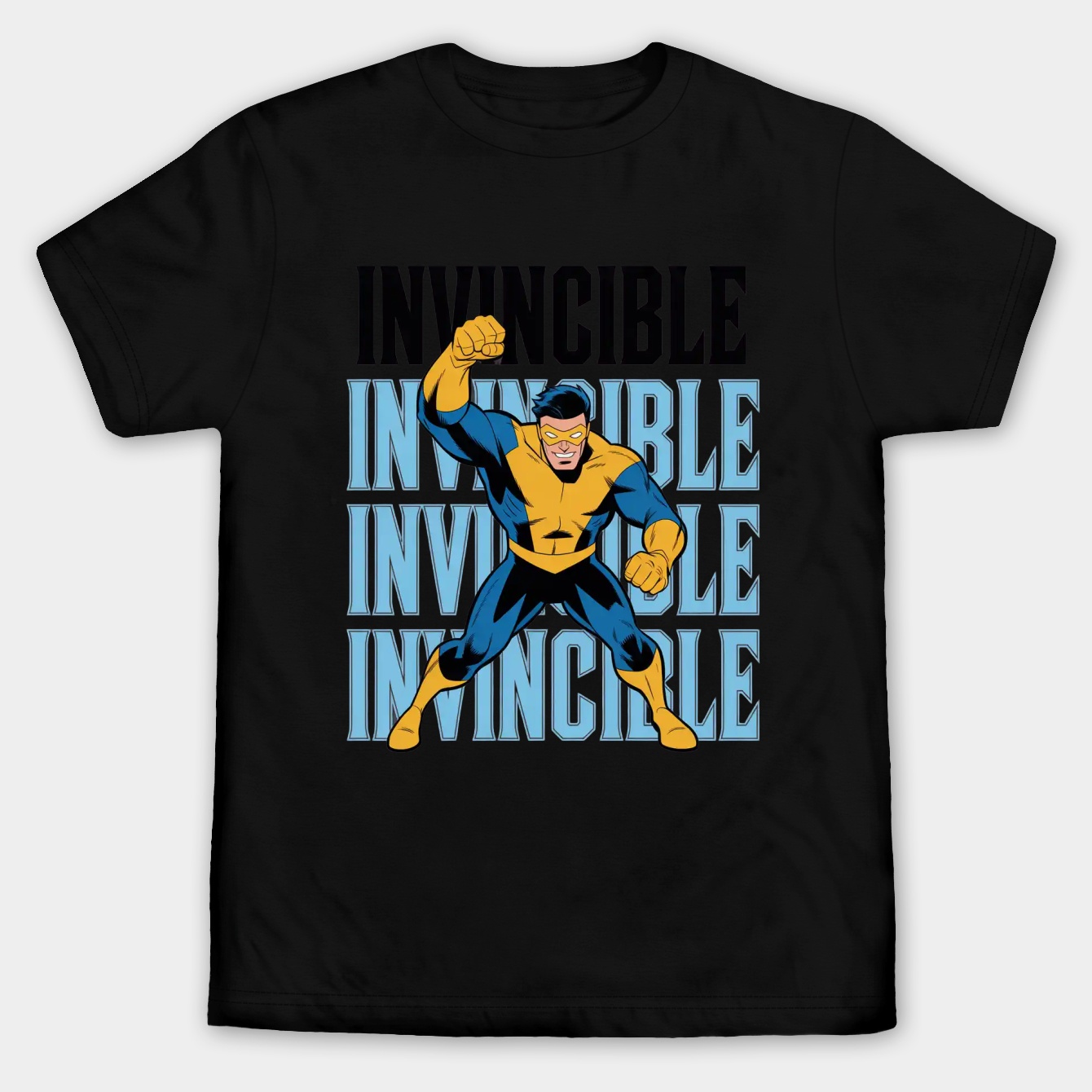 Invincible Mark Grayson Pose Men's Big & Tall T-shirt