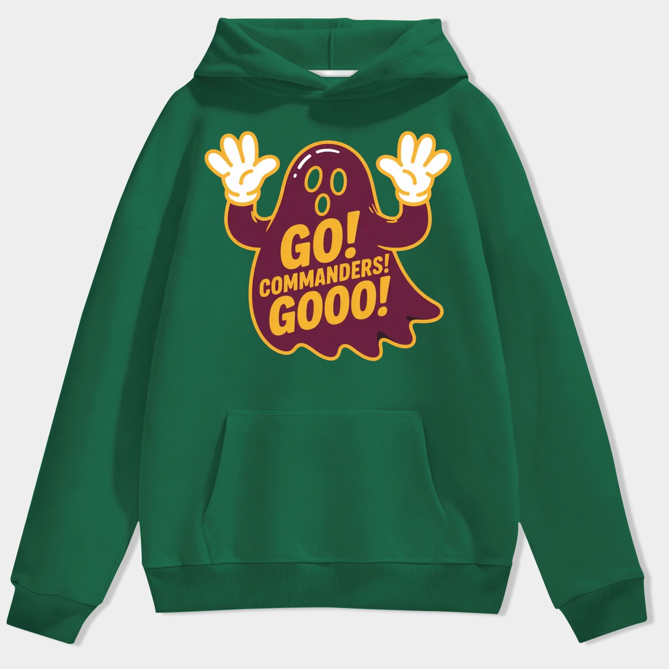 Ghost Washington Commanders Men's Hoodie