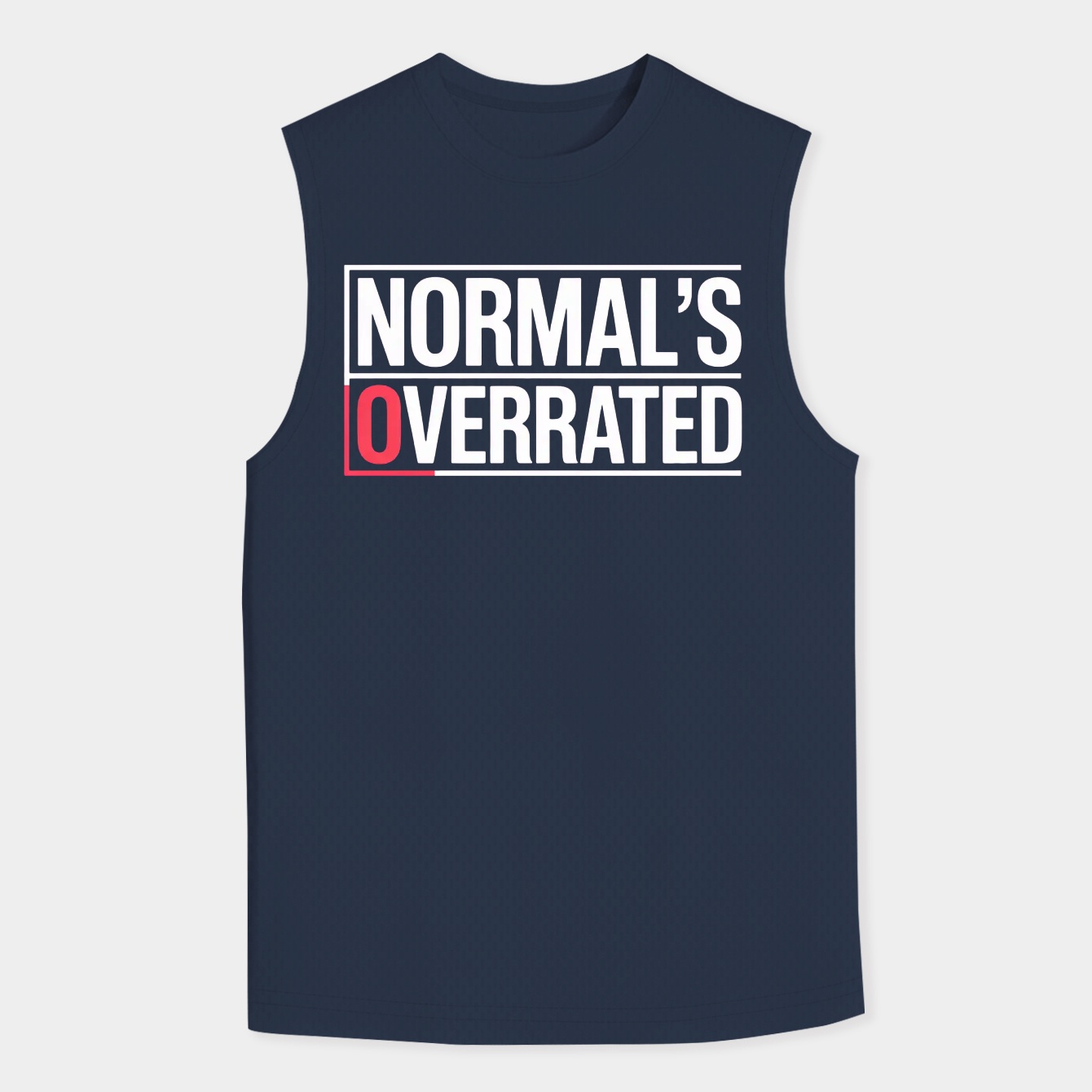 normal's - normal is overrated Men's Tank Top
