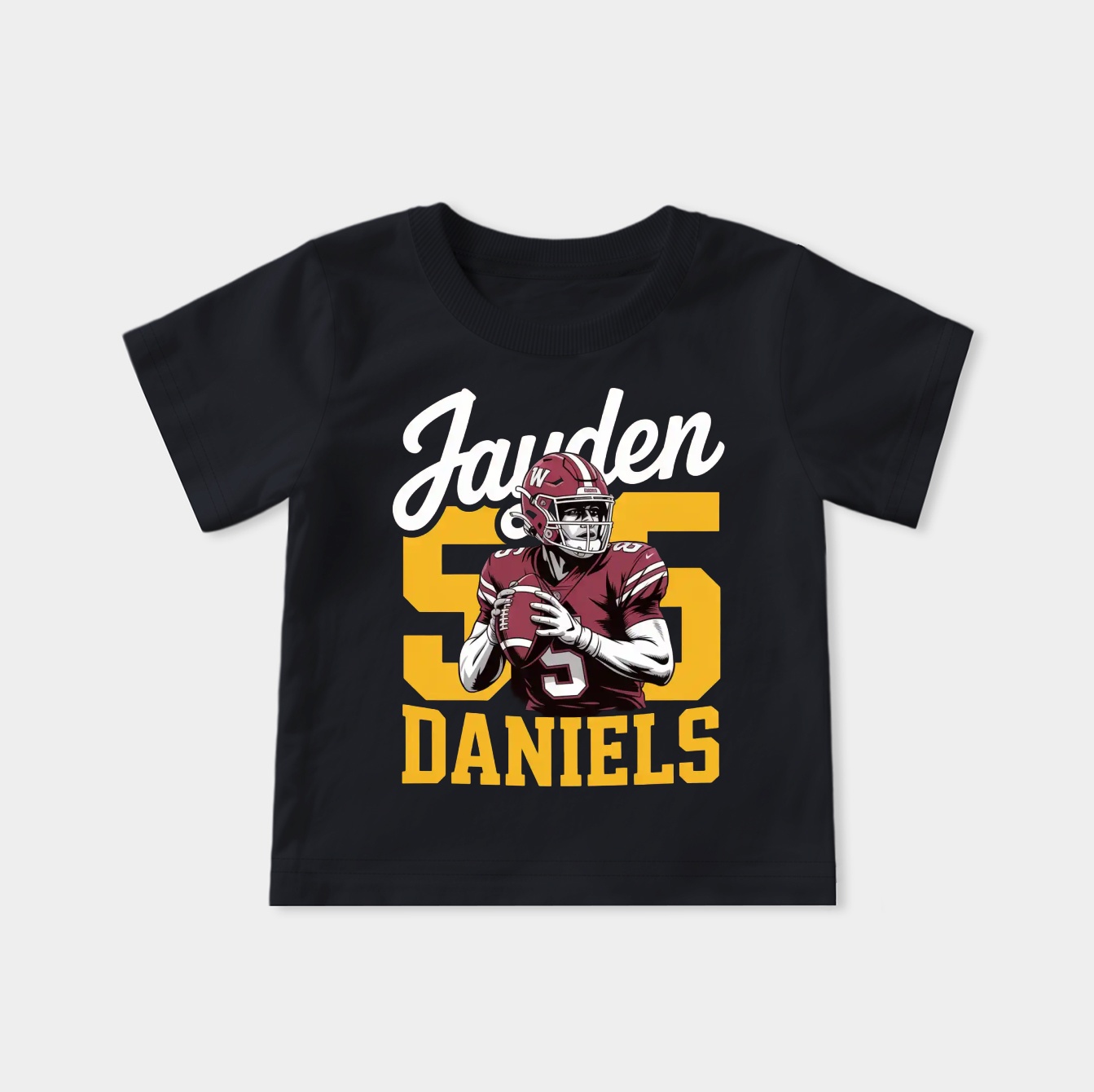 Washington Commanders Jayden Daniels Youth Classic T-Shirt