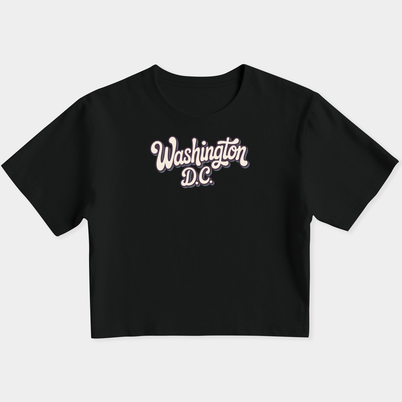 Washington D.C. Women's Slim Fit Baby Tee
