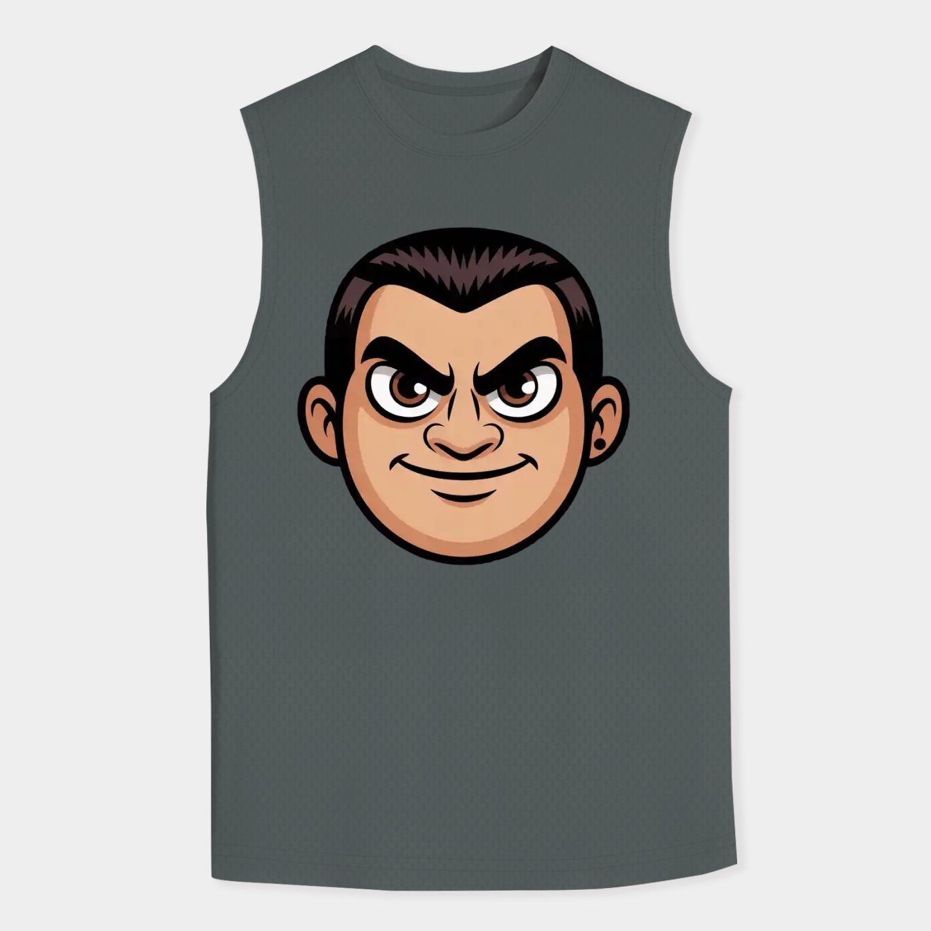 Confident expression luz Men's Big & Tall Tank Top