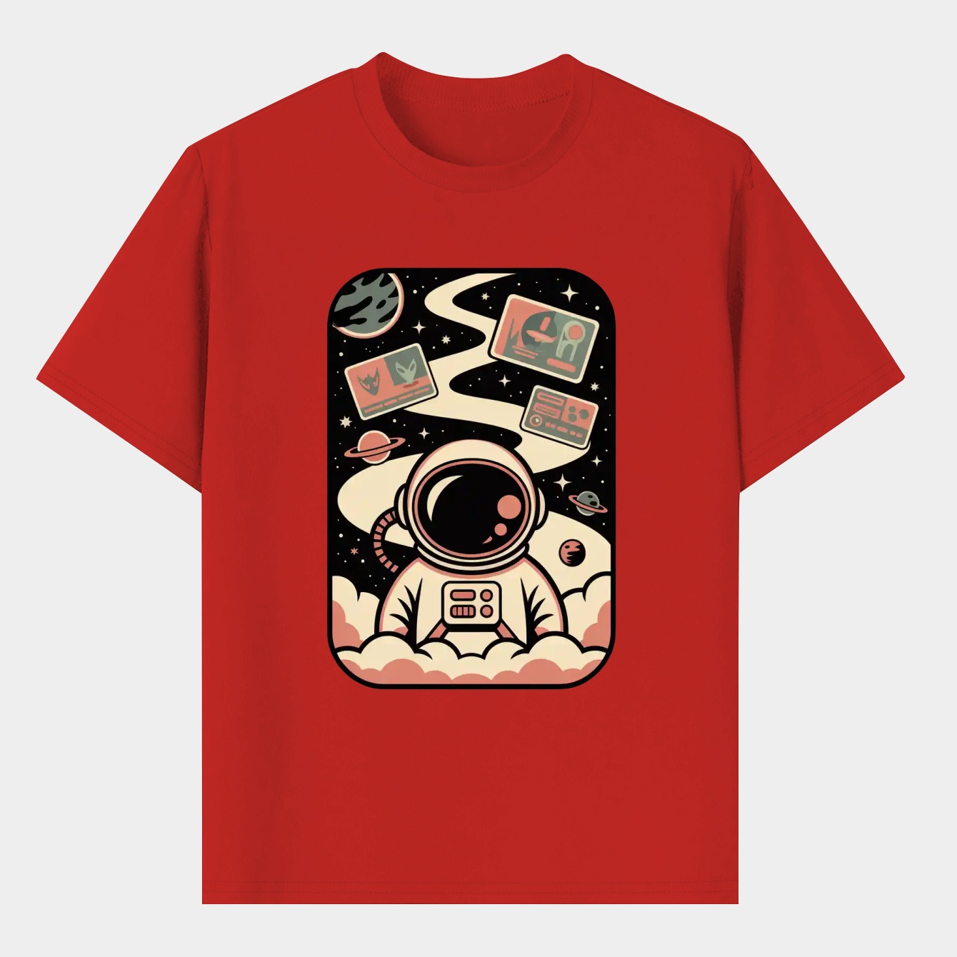 Interstellar Explorer V2 Men's T-Shirt