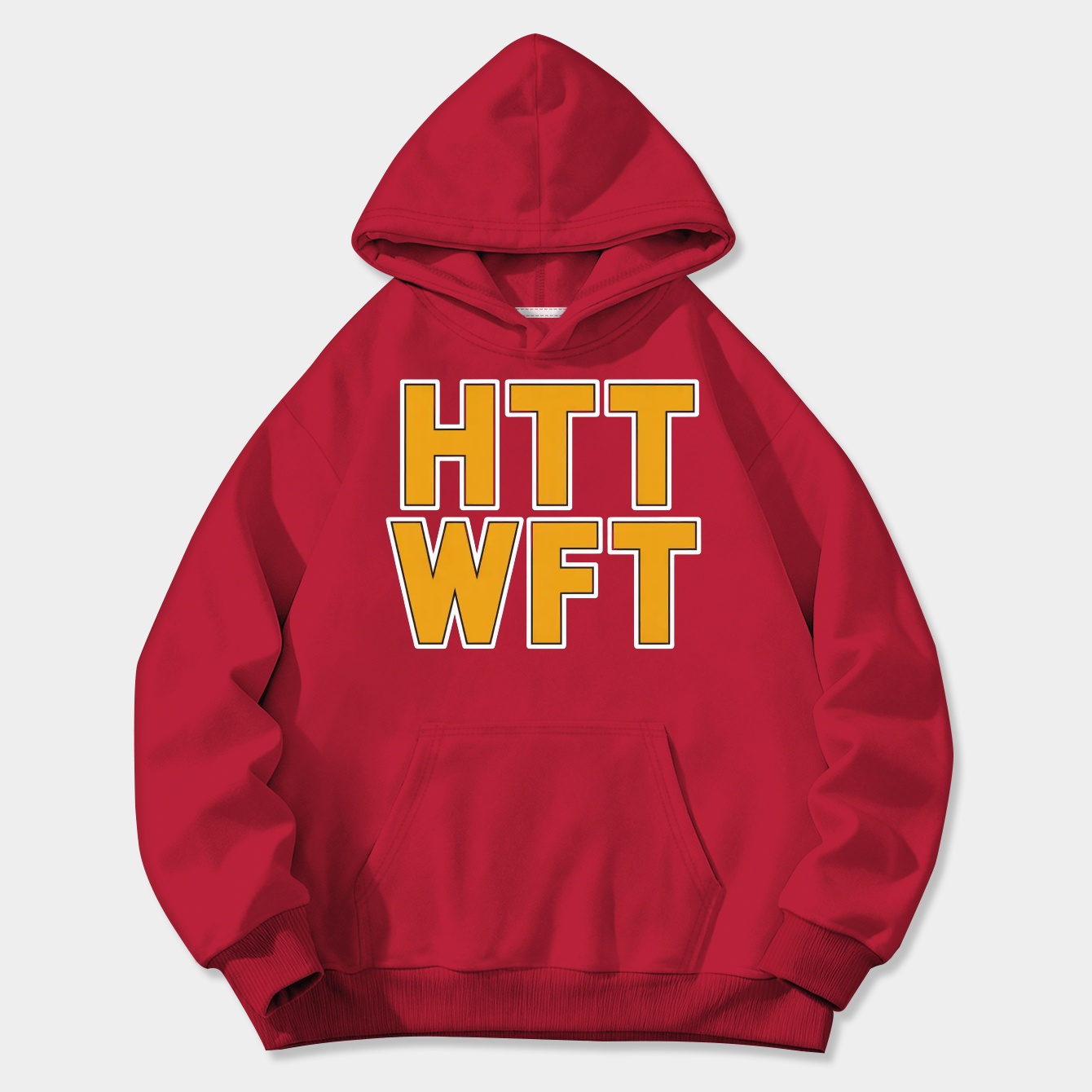 HTTWFT Burgundy Women's Plus Size Hoodie