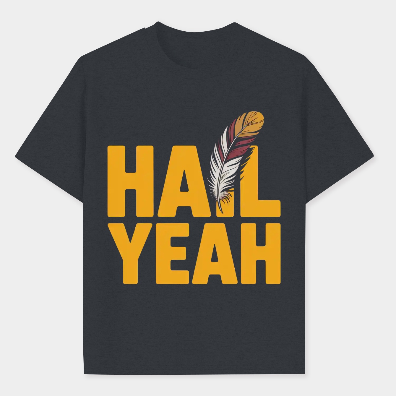 Hail Yeah Bold Statement Men's Performance Athletic T-Shirt