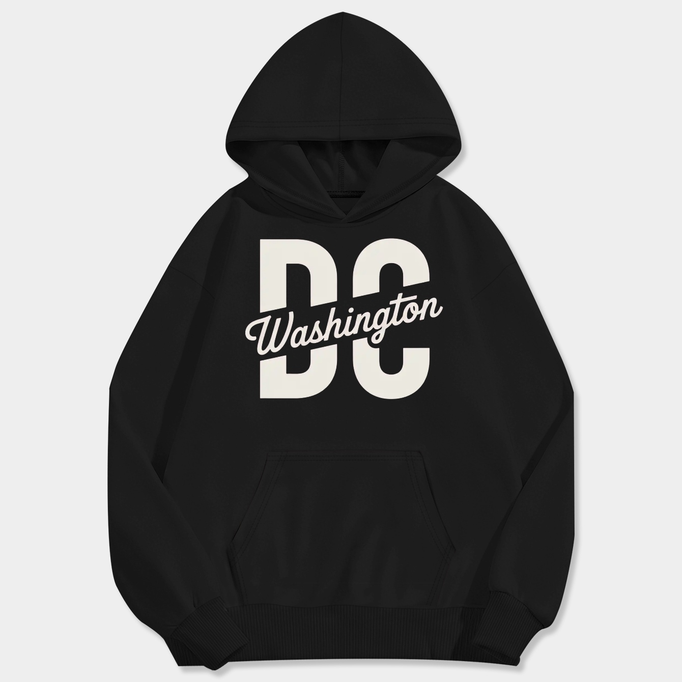 Washington DC Men's Big & Tall Hoodie