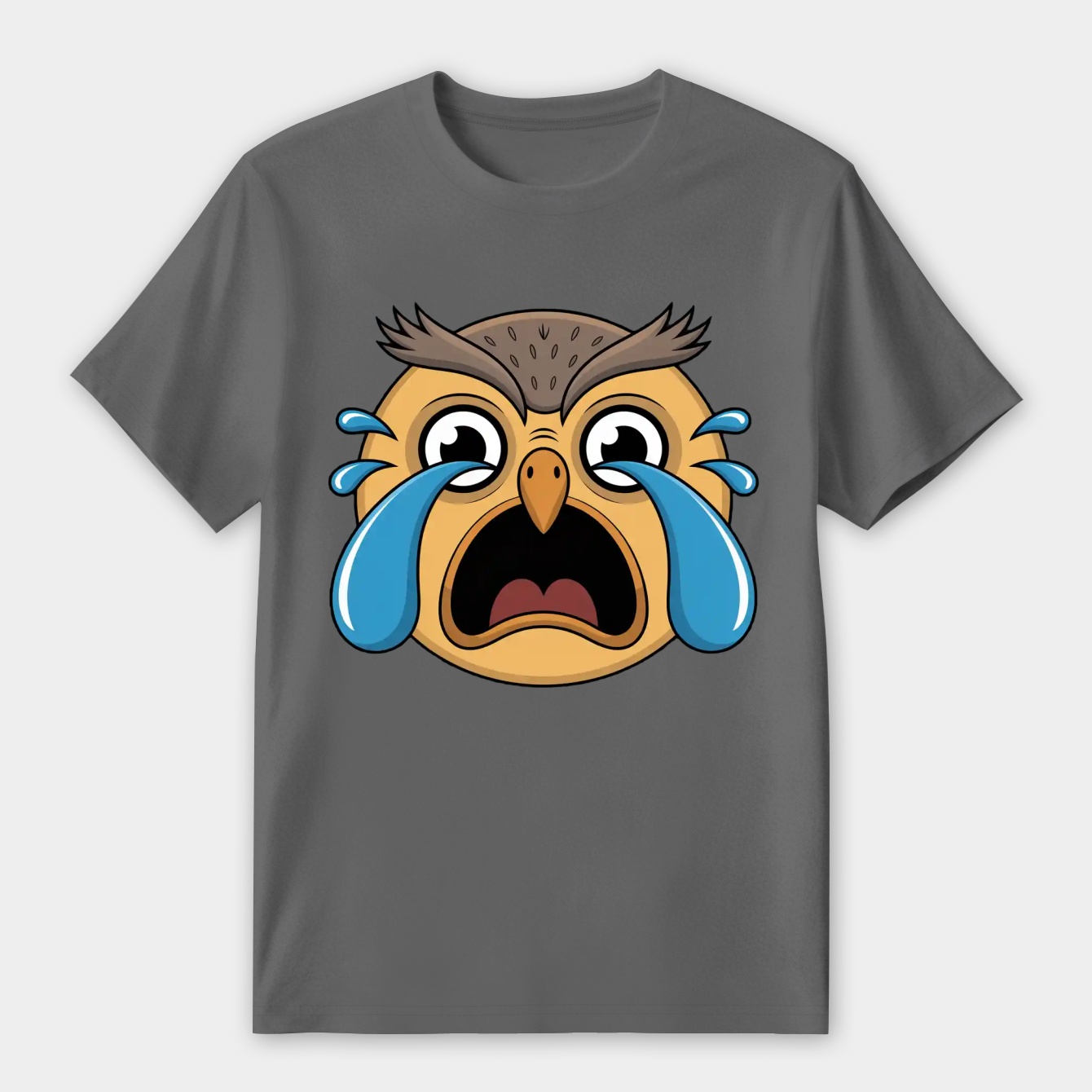 Panic Cry Hooty Face Women's Premium Soft T-Shirt
