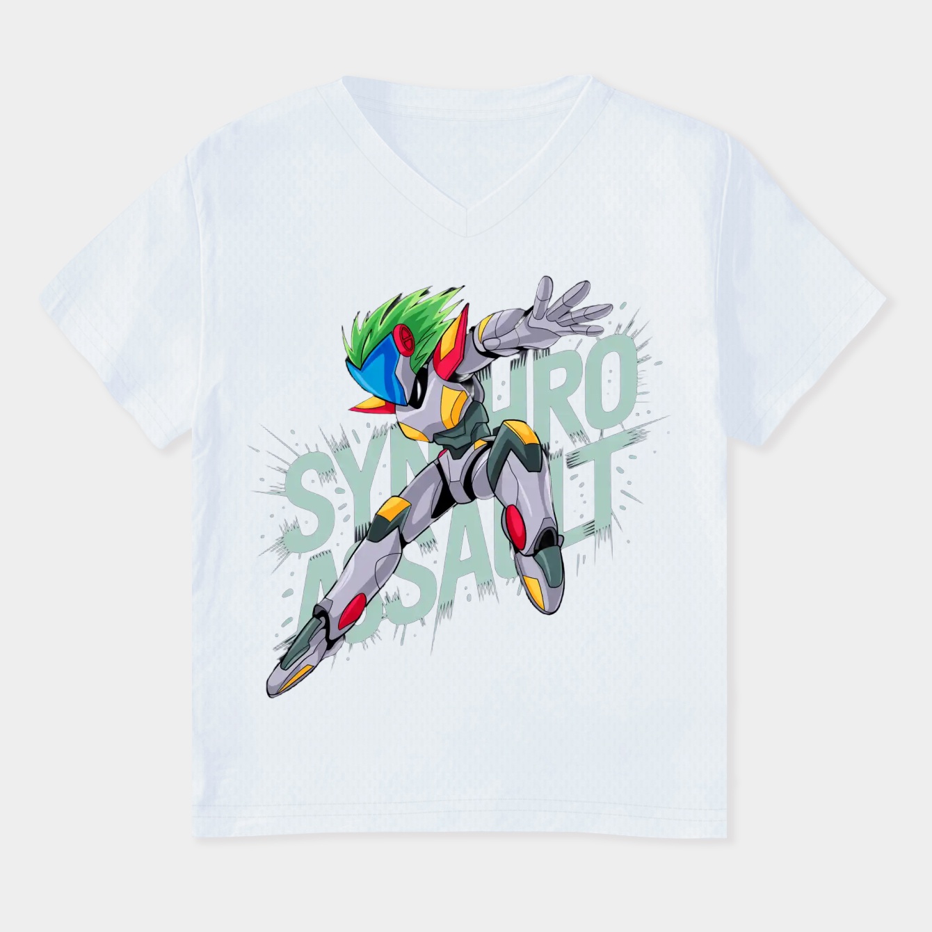 Synchro Assault Women's Plus Size V-Neck T-Shirt