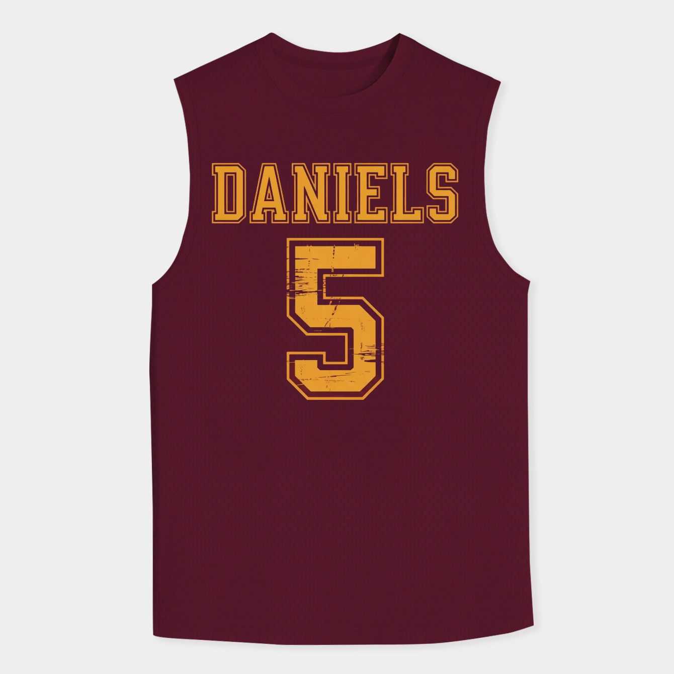 Jayden Daniels Back Numbers Men's Big & Tall Tank Top