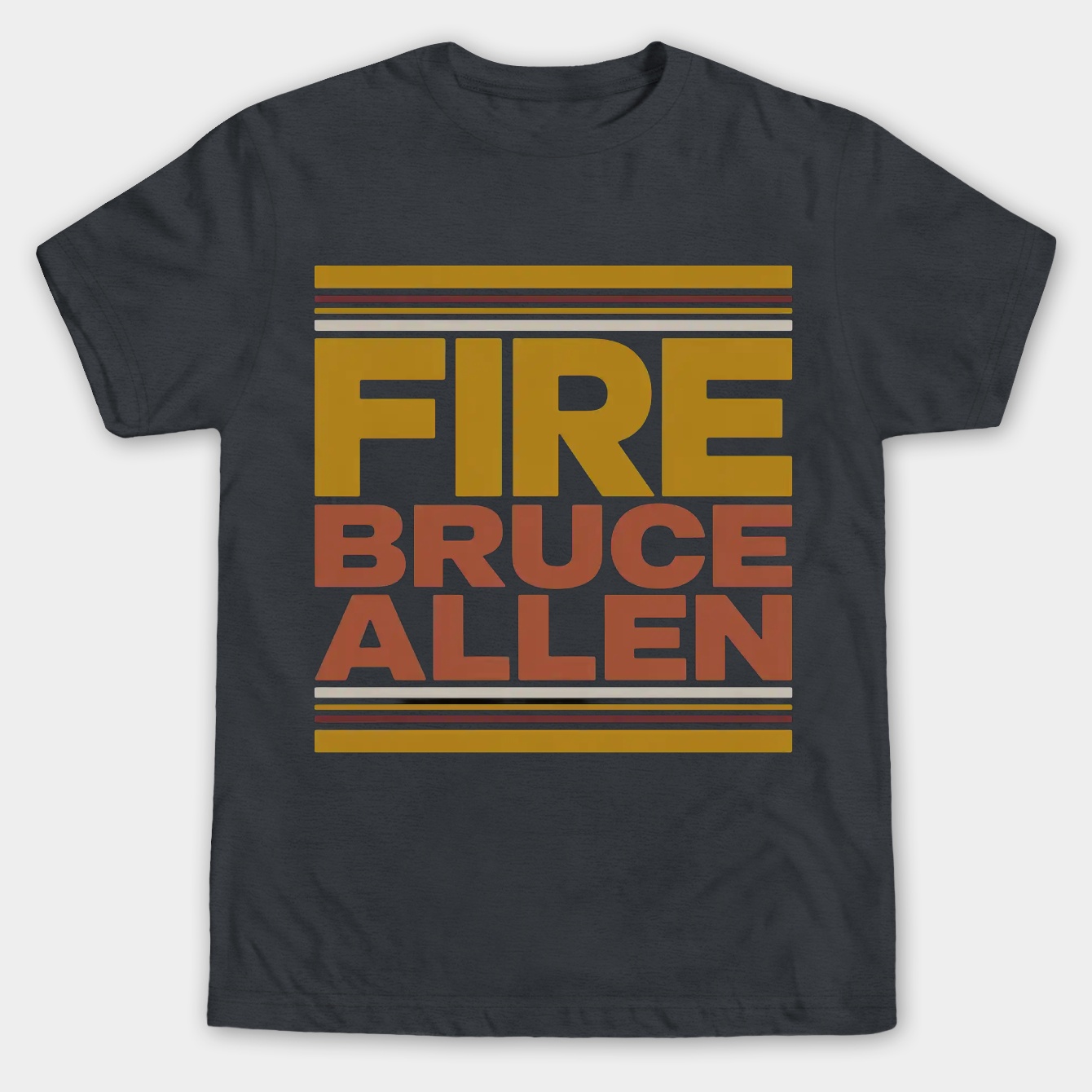 Fire Bruce Allen Men's Big & Tall T-shirt
