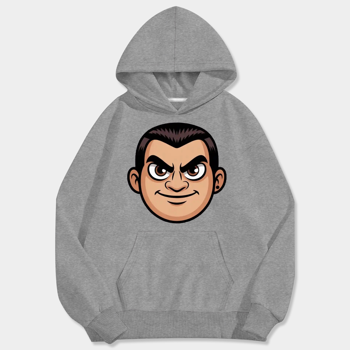 Confident expression luz Men's Big & Tall Hoodie