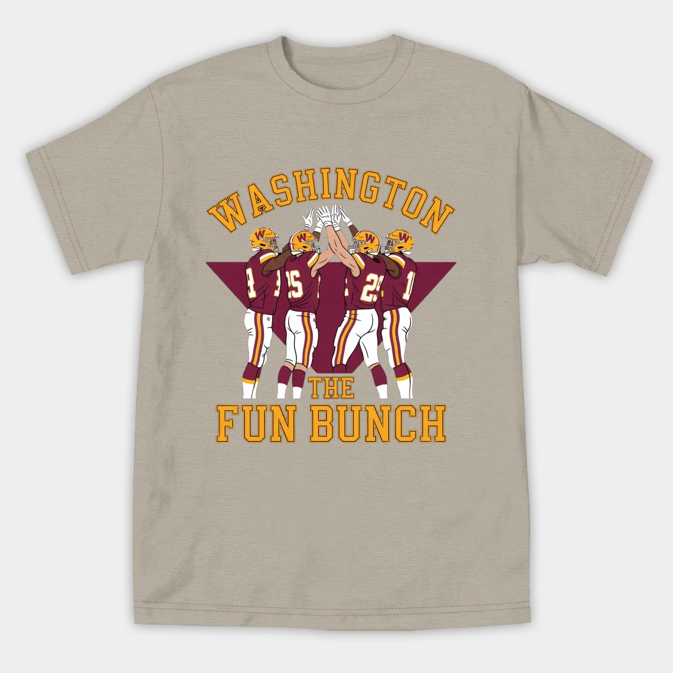 washington redskins fun bunch Women's Athletic Performance T-Shirt