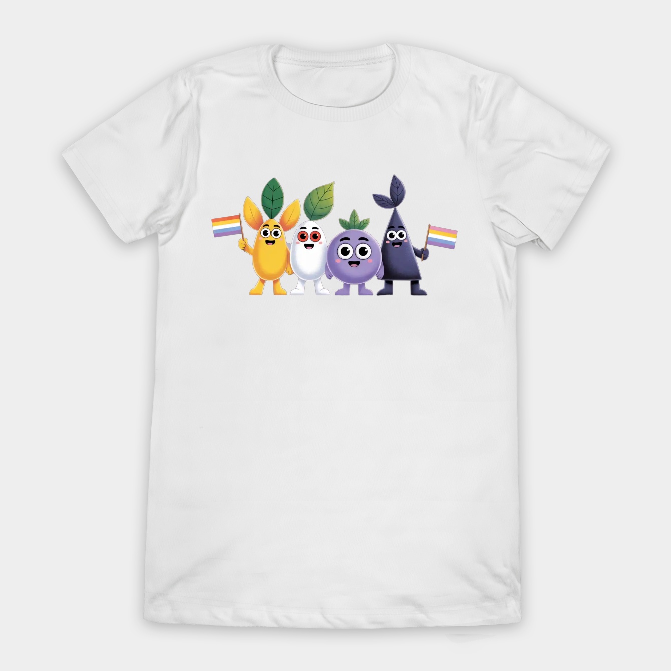 Pride Pikmin Nonbinary Women's T-Shirt