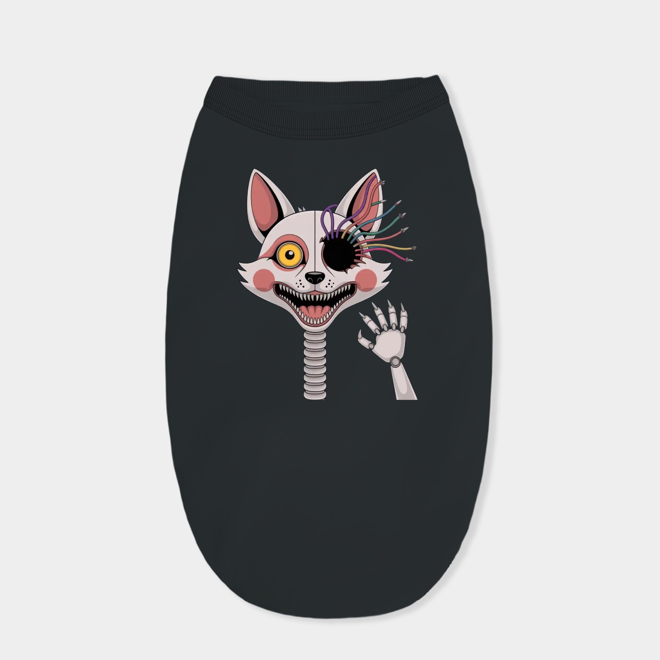 The Mangle Spooky Art Dog Shirt