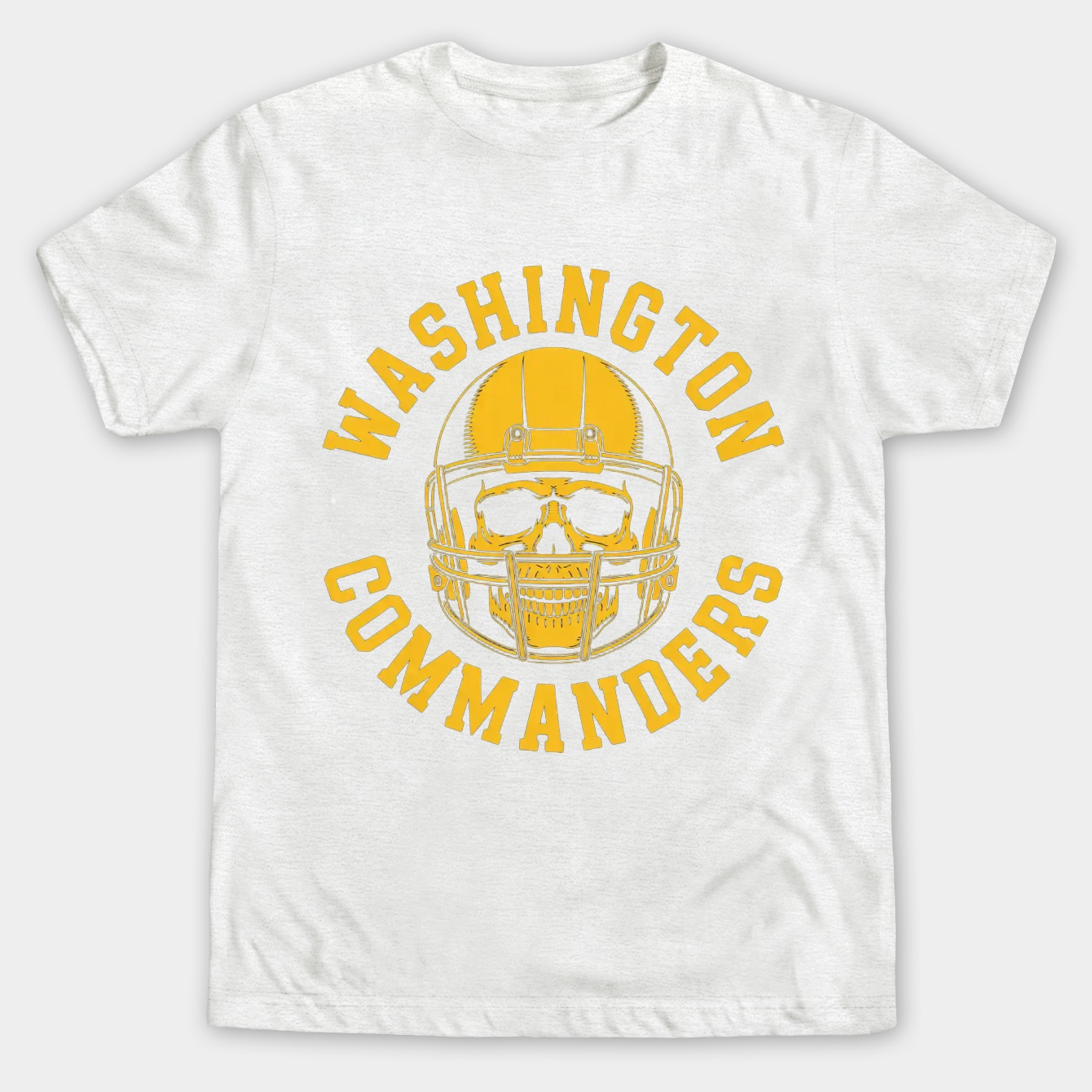 Washington Commanders Skull Men's Big & Tall T-shirt