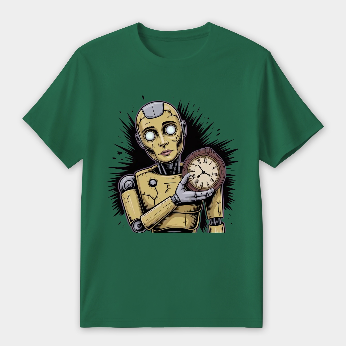SPRING-TRAP CLOCK FNAF Women's Premium Soft T-Shirt