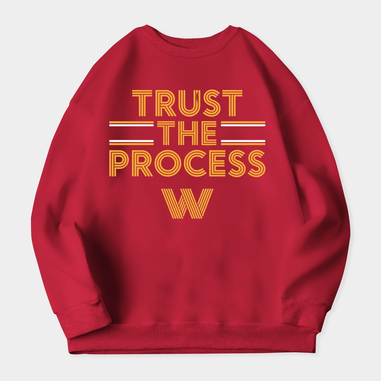 washington-commanders trust the process Women's Plus Size Sweatshirt