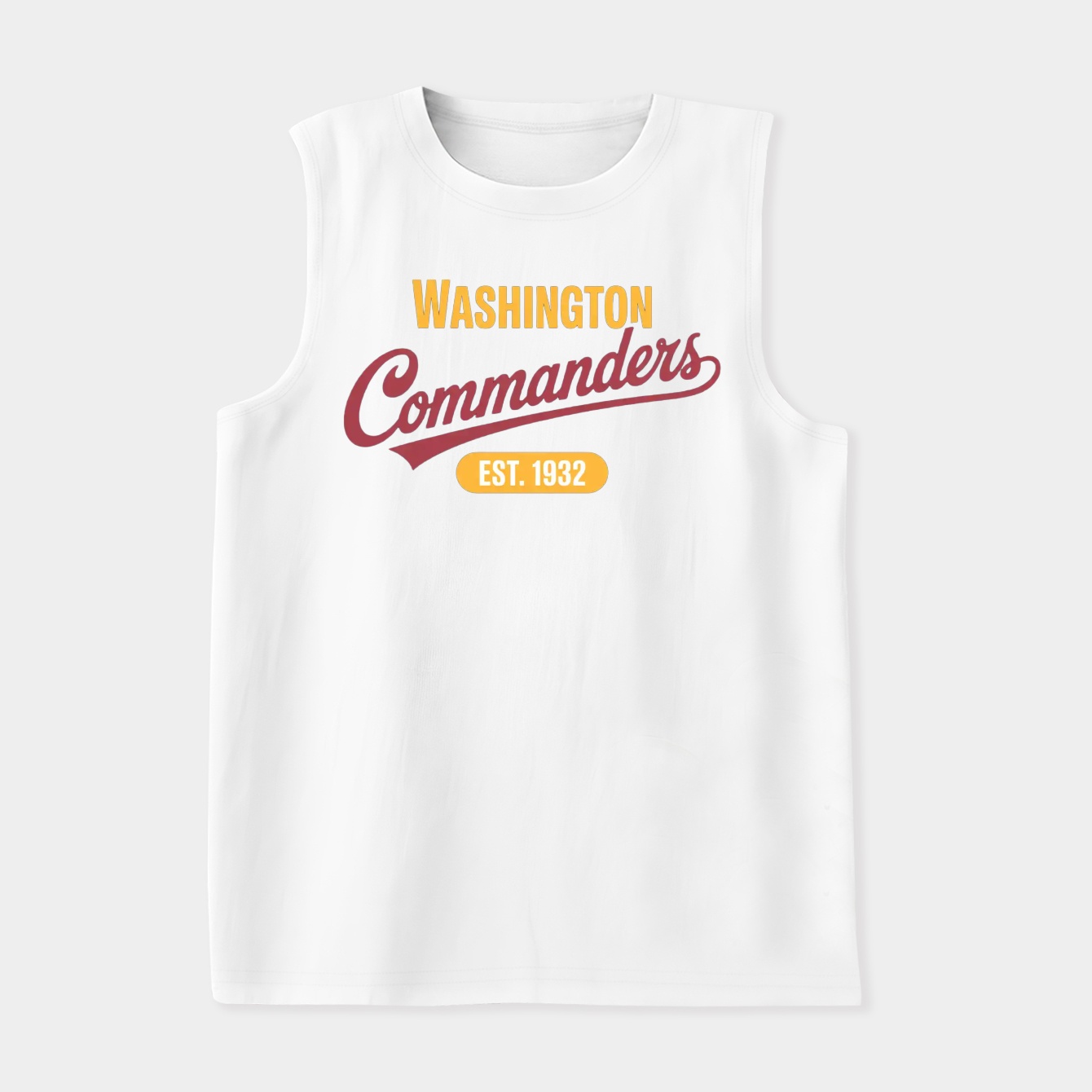 Art - washington commanders Women's Soft Tank Top