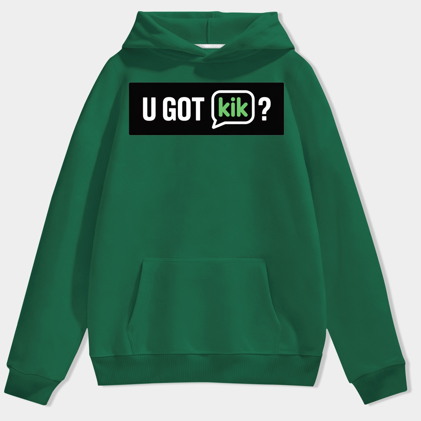 U got kik? Men's Hoodie