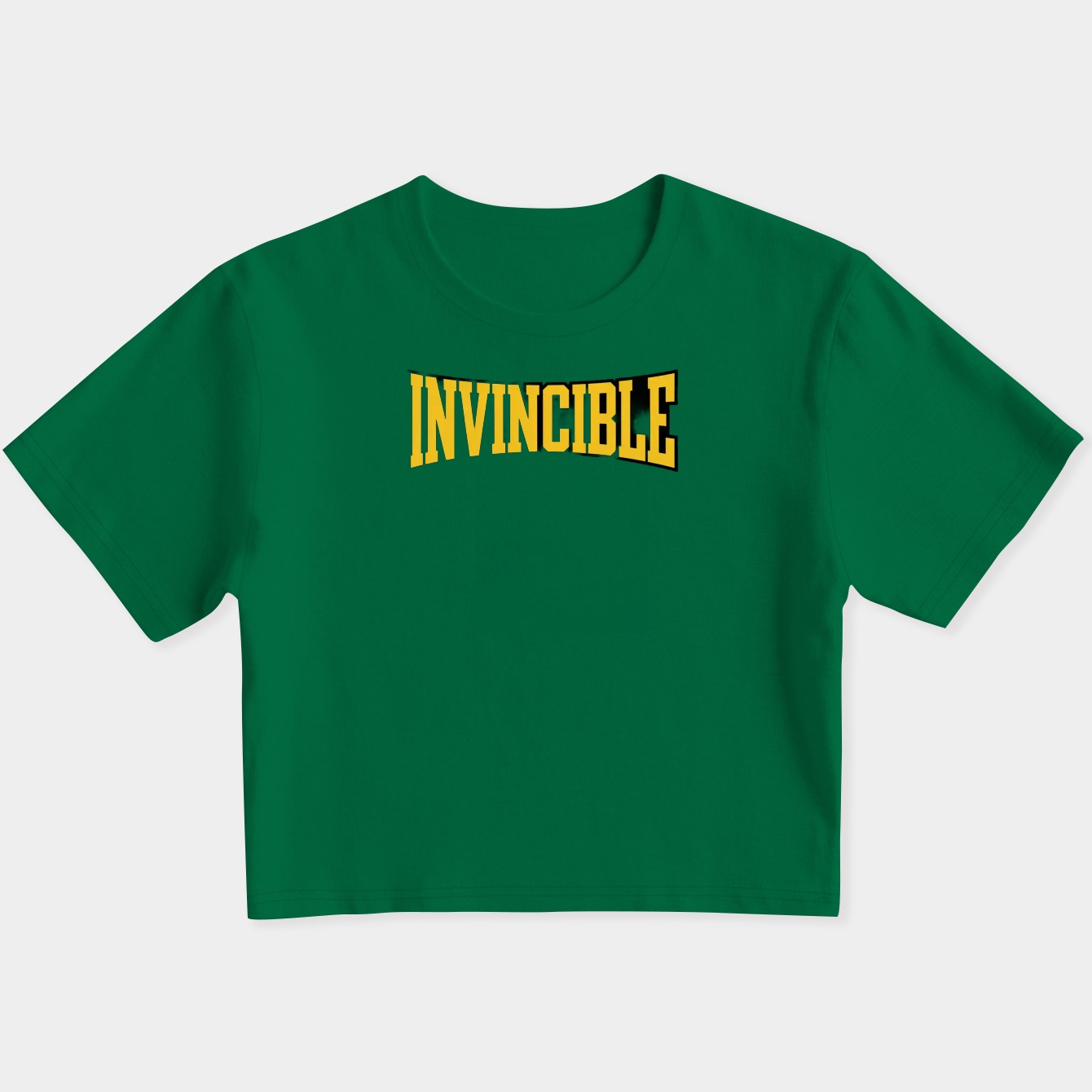Invincible Invincible Logo Women's Slim Fit Baby Tee