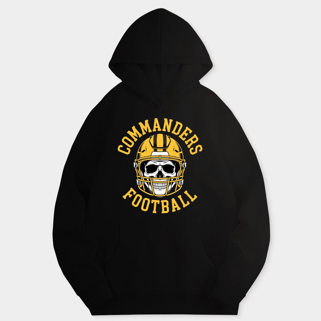 Commanders Skull Football