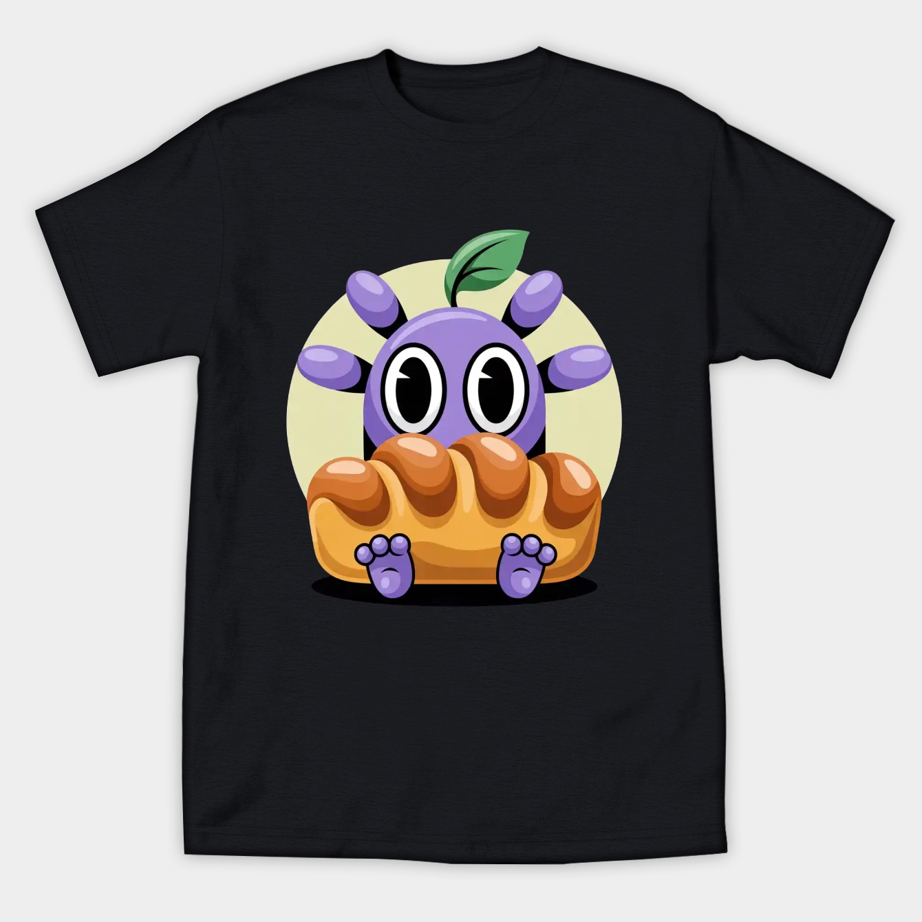 Bread Pikmin Character Design Women's Athletic Performance T-Shirt