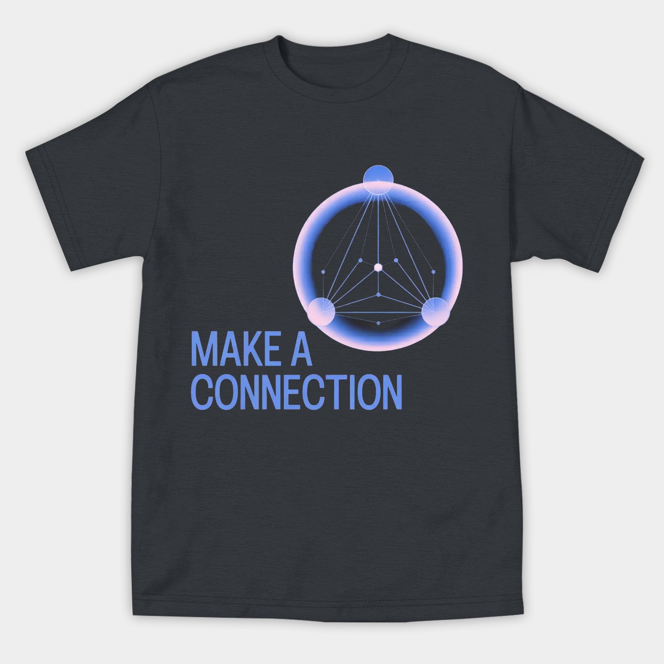 Make A Connection Women's Athletic Performance T-Shirt