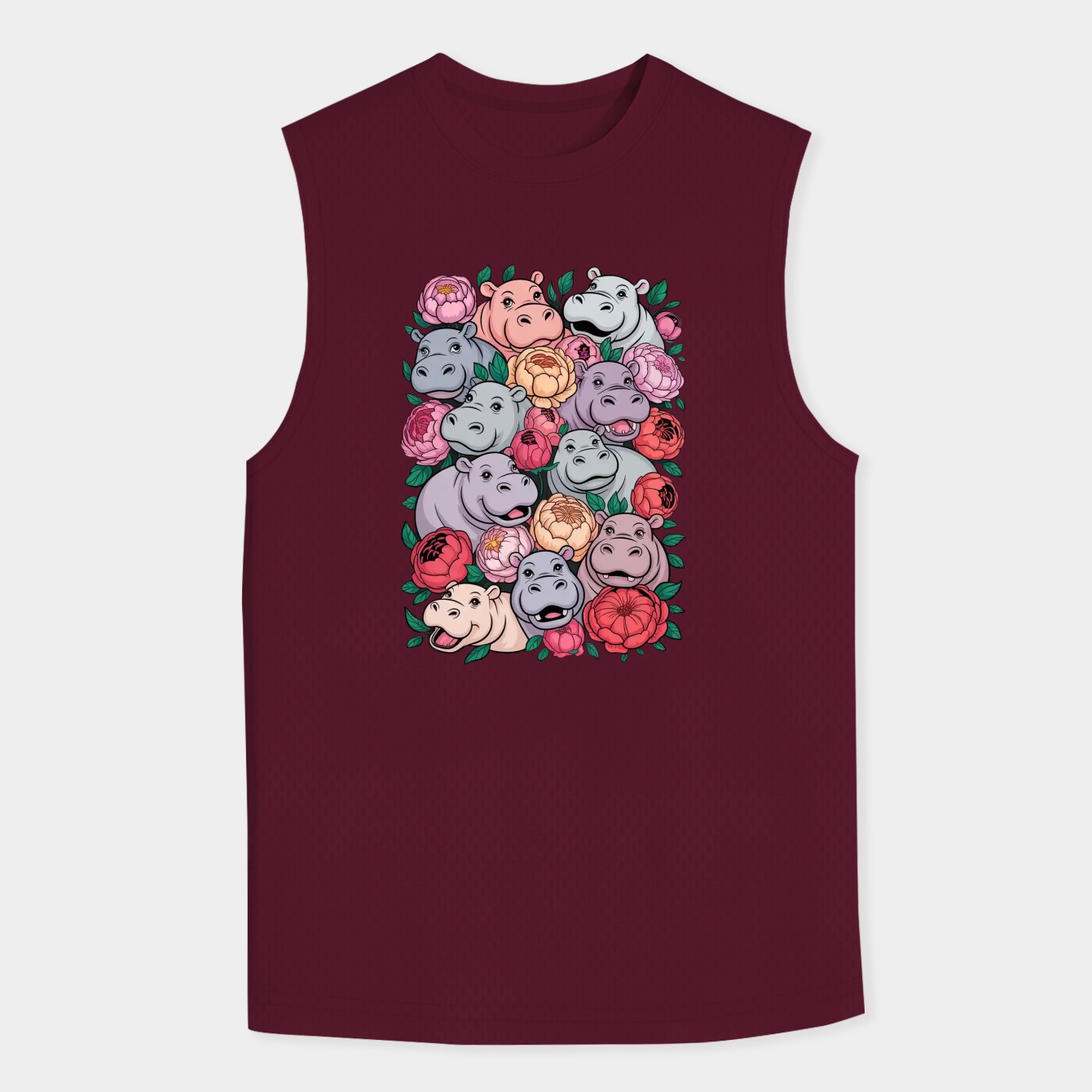 Because Hippo Men's Tank Top
