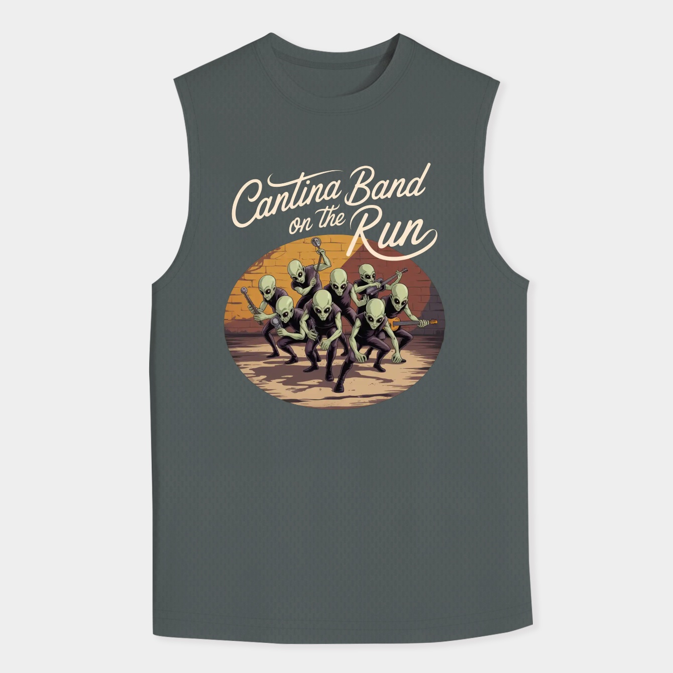 Cantina Band on the Run Men's Tank Top