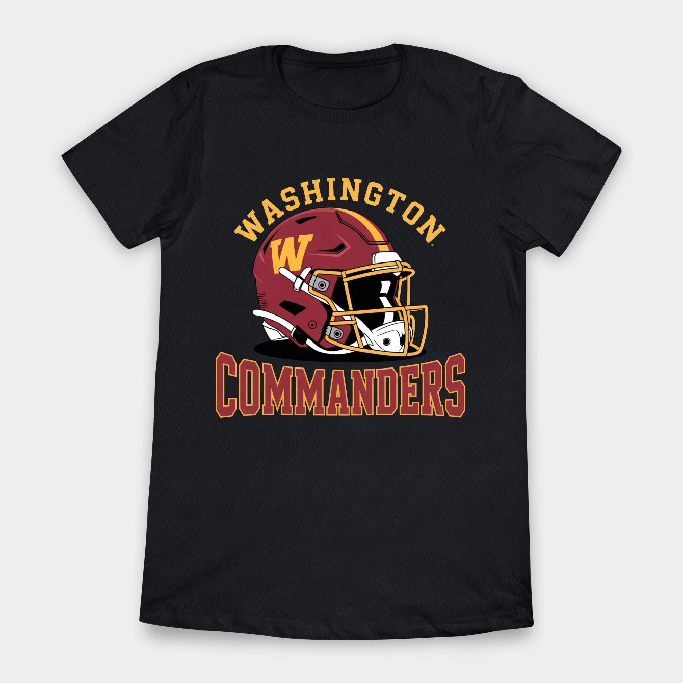 Washington Commanders Helmet Emblem Women's T-Shirt